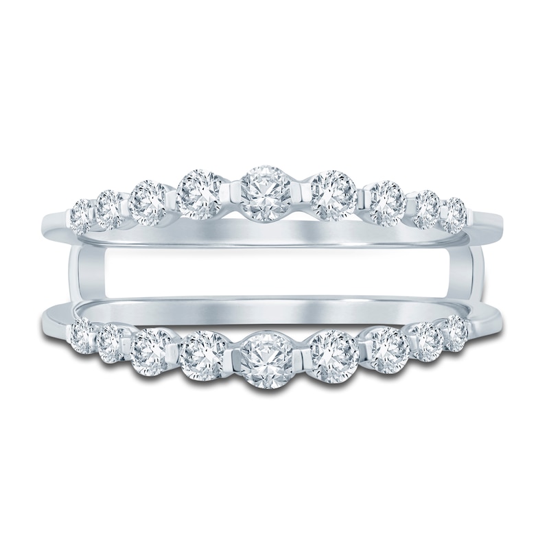 Main Image 3 of Diamond Enhancer Band 1/2 ct tw Round 14K White Gold