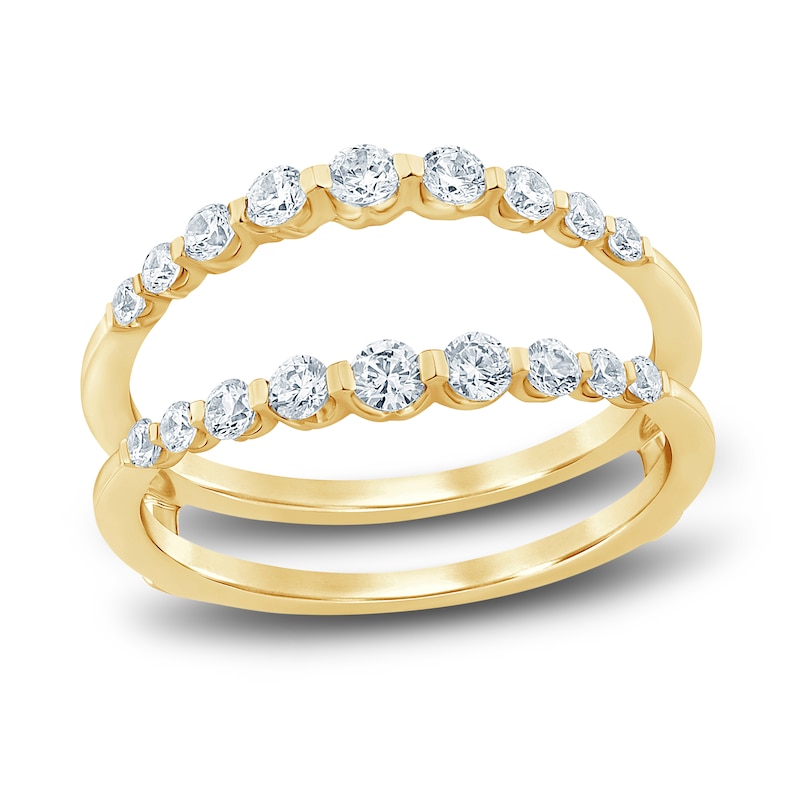 Diamond Enhancer Band 1/2 ct tw Round 14K Yellow Gold