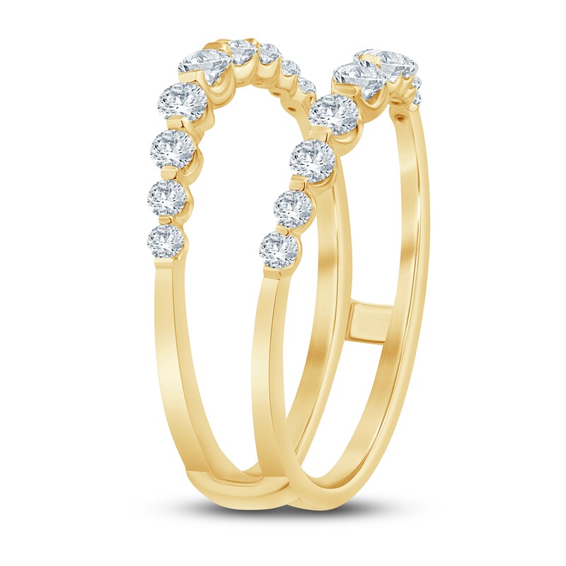 Main Image 2 of Diamond Enhancer Band 1/2 ct tw Round 14K Yellow Gold