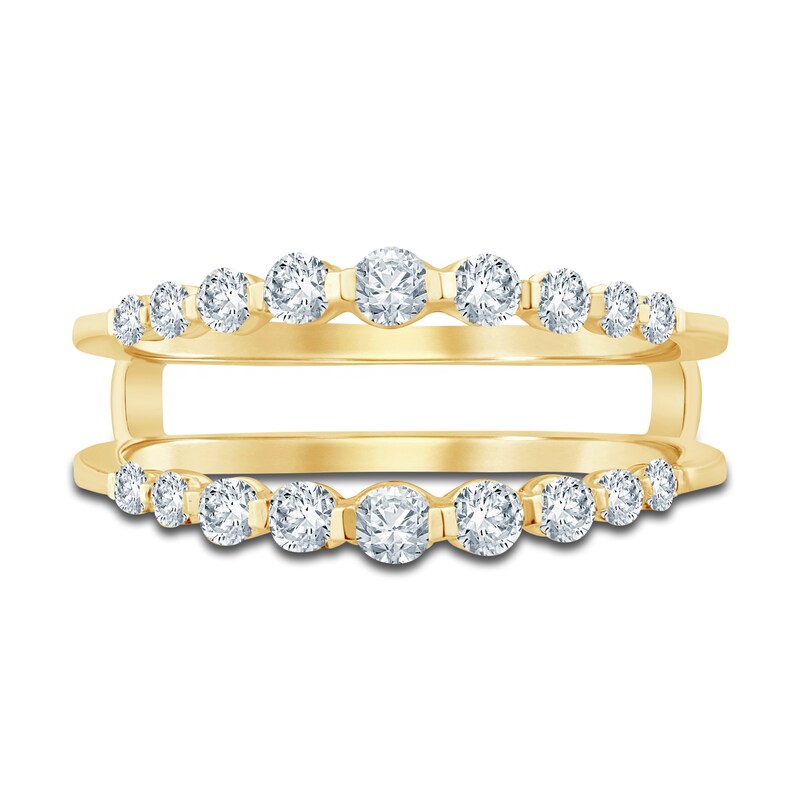 Main Image 3 of Diamond Enhancer Band 1/2 ct tw Round 14K Yellow Gold
