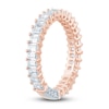 Thumbnail Image 2 of Pnina Tornai Diamond Eternity Ring 2-1/2 ct tw Emerald 14K Rose Gold