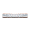 Thumbnail Image 2 of Pnina Tornai Diamond Eternity Ring 2-1/2 ct tw Emerald 14K Rose Gold