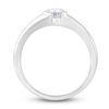 Thumbnail Image 2 of Diamond Solitaire Engagement Ring 1/2 ct tw Round 14K White Gold (I/I1)