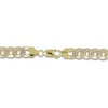 Thumbnail Image 2 of Semi-Solid Curb Chain Necklace 10K Yellow Gold 22" 7.8mm