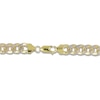 Thumbnail Image 3 of Semi-Solid Curb Chain Necklace 10K Yellow Gold 22" 7.8mm