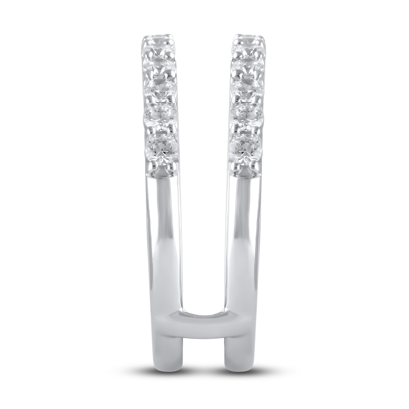 Main Image 3 of Lab-Grown Diamond Enhancer Ring 1 ct tw Round 14K White Gold