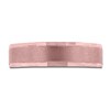 Thumbnail Image 3 of Men's Brushed Beveled Wedding Band 14K Rose Gold 6mm