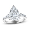 Thumbnail Image 1 of Brilliant Moments Pear, Marquise & Round-Cut Multi-Diamond Engagement Ring 1-1/4 ct tw 14K White Gold