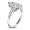 Thumbnail Image 2 of Brilliant Moments Pear, Marquise & Round-Cut Multi-Diamond Engagement Ring 1-1/4 ct tw 14K White Gold
