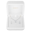 Thumbnail Image 1 of Pear-Shaped Lab-Grown Diamond Solitaire Wedding Day Gift Set 3 ct tw 14K White Gold (SI2/F)