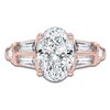 Thumbnail Image 3 of Oval-Cut Created By Jared Studio Lab-Grown Diamond Engagement Ring 4-1/2 ct tw 14K Rose Gold