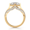 Thumbnail Image 2 of J'Lure Lab-Grown Diamond Hexagon Portrait-Cut Engagement Ring 3-1/2 ct tw 18K Yellow Gold