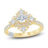 Thumbnail Image 1 of Pnina Tornai Round-Cut Diamond Halo Engagement Ring 1-1/8 ct tw 14K Yellow Gold