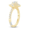 Thumbnail Image 2 of Pnina Tornai Round-Cut Diamond Halo Engagement Ring 1-1/8 ct tw 14K Yellow Gold
