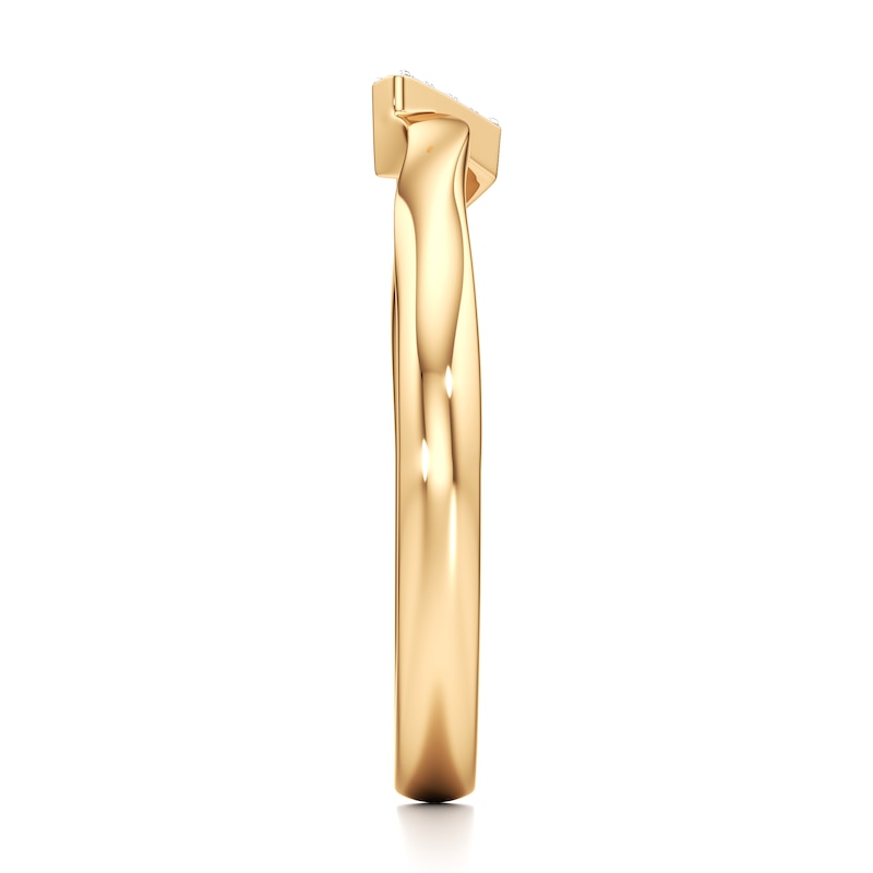 Main Image 3 of J'Lure Lab-Grown Diamond Wedding Band 1/15 ct tw 18K Yellow Gold