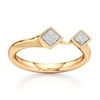 Thumbnail Image 1 of J'Lure Lab-Grown Diamond Wedding Band 1/10 ct tw 18K Yellow Gold