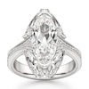 Thumbnail Image 1 of J'Lure Moval Old-Cut Lab-Grown Diamond Engagement Ring 5-5/8 ct tw 18K White Gold