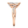 Thumbnail Image 3 of J'Lure Leaf Step-Cut Lab-Grown Diamond Bypass Engagement Ring 2-1/6 ct tw 18K Rose Gold