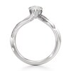 Thumbnail Image 2 of J'Lure Moval Old-Cut Lab-Grown Diamond Bypass Engagement Ring 2-1/5 ct tw 18K White Gold