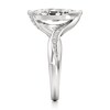 Thumbnail Image 3 of J'Lure Moval Old-Cut Lab-Grown Diamond Bypass Engagement Ring 2-1/5 ct tw 18K White Gold