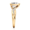 Thumbnail Image 3 of J'Lure Shield Step-Cut Lab-Created Diamond Bypass Engagement Ring 2-1/5 ct tw 18K Yellow Gold