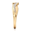 Thumbnail Image 3 of J'Lure Lab-Grown Diamond Contour Wedding Band 1/5 ct tw 18K Yellow Gold