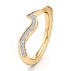 Thumbnail Image 4 of J'Lure Lab-Grown Diamond Contour Wedding Band 1/5 ct tw 18K Yellow Gold