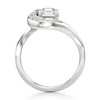 Thumbnail Image 2 of J'Lure Square-Emerald Step-Cut Lab-Grown Diamond Engagement Ring 1 ct tw 18K White Gold