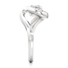 Thumbnail Image 3 of J'Lure Square-Emerald Step-Cut Lab-Grown Diamond Engagement Ring 1 ct tw 18K White Gold