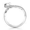 Thumbnail Image 2 of J'Lure Lab-Grown Diamond Contour Wedding Band 1/6 ct tw 18K White Gold