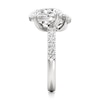 Thumbnail Image 3 of J'Lure Oval Step-Cut Two-Stone Lab-Grown Diamond Engagement Ring 4-5/8 ct tw 18K White Gold