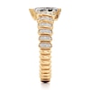 Thumbnail Image 3 of J'Lure Pear Step-Cut Lab-Grown Diamond Engagement Ring 1-1/4 ct tw 18K Yellow Gold