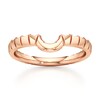 Thumbnail Image 1 of J'Lure Contour Wedding Band 18K Rose Gold