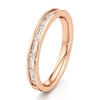 Thumbnail Image 4 of J'Lure Baguette & Round-Cut Lab-Grown Diamond Wedding Band 3/8 ct tw 18K Rose Gold