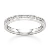Thumbnail Image 1 of J'Lure Baguette & Round-Cut Lab-Grown Diamond Wedding Band 3/8 ct tw 18K White Gold