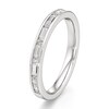 Thumbnail Image 4 of J'Lure Baguette & Round-Cut Lab-Grown Diamond Wedding Band 3/8 ct tw 18K White Gold