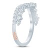 Thumbnail Image 2 of Pnina Tornai Diamond Two-Row Contour Anniversary Ring 3/4 ct tw 14K White Gold