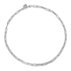 Thumbnail Image 2 of Charm'd by Lulu Frost Paperclip Chain Semi-Solid 10K White Gold 20"