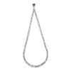 Thumbnail Image 4 of Charm'd by Lulu Frost Paperclip Chain Semi-Solid 10K White Gold 20"