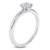 Thumbnail Image 2 of Certified Round-Cut Solitaire Diamond Engagement Ring 1/2 ct tw 18K White Gold (SI2/G)