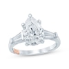 Thumbnail Image 1 of Pnina Tornai Pear-Shaped Lab-Grown Diamond Engagement Ring 3-1/3 ct tw 14K White Gold