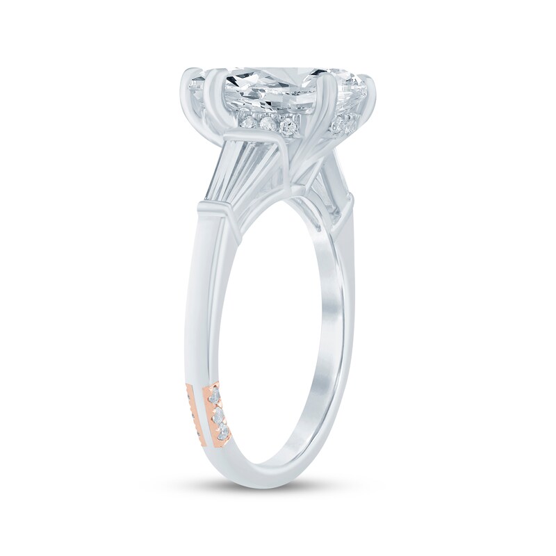 Main Image 2 of Pnina Tornai Pear-Shaped Lab-Grown Diamond Engagement Ring 3-1/3 ct tw 14K White Gold