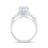 Thumbnail Image 3 of Pnina Tornai Pear-Shaped Lab-Grown Diamond Engagement Ring 3-1/3 ct tw 14K White Gold
