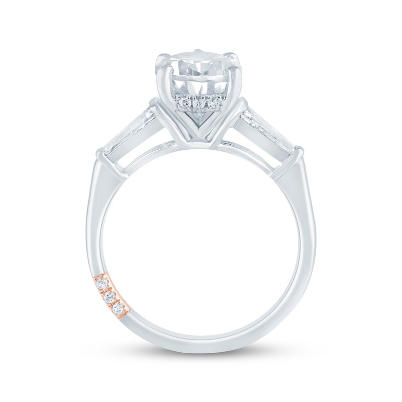 Main Image 3 of Pnina Tornai Pear-Shaped Lab-Grown Diamond Engagement Ring 3-1/3 ct tw 14K White Gold