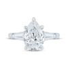 Thumbnail Image 4 of Pnina Tornai Pear-Shaped Lab-Grown Diamond Engagement Ring 3-1/3 ct tw 14K White Gold