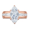 Thumbnail Image 3 of Vera Wang VOW Marquise-Cut Lab-Grown Diamond Engagement Ring 3-1/2 ct tw 14K Rose Gold