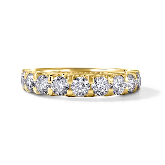 Chosen Certified Diamond Anniversary Ring 1-5/8 ct tw 14K Yellow Gold
