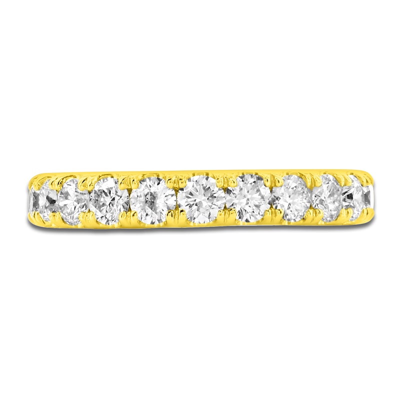 Main Image 3 of Lab-Grown Diamond Eternity Band 1-3/4 to 2-1/3 ct tw 14K Yellow Gold