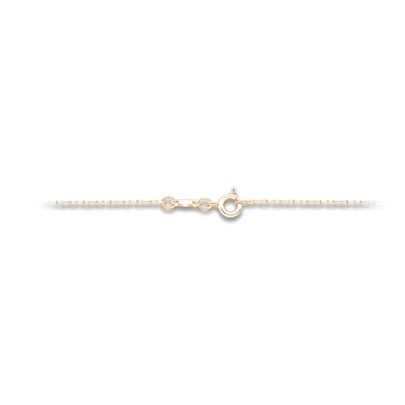 Main Image 5 of Jared Signature Collection Marquise & Round-Cut Lab-Grown Diamond Cross Necklace 1 ct tw 14K Yellow Gold 18"