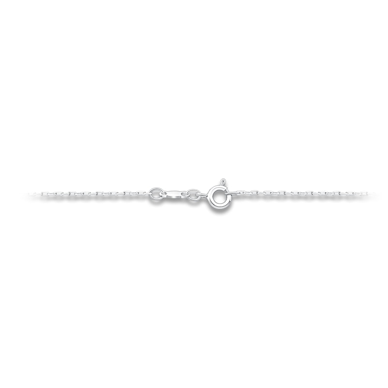 Main Image 5 of Jared Signature Collection Marquise & Round-Cut Lab-Grown Diamond Cross Necklace 1 ct tw 14K White Gold 18"